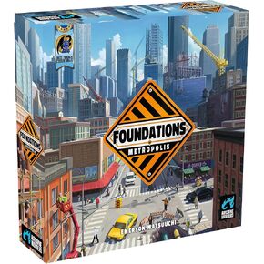 Arcane Wonders Foundations of Metropolis - Strategy Board Game - for 1 to 4 Players and Ages 14+