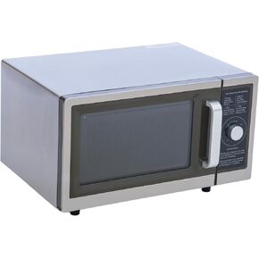 289-1000E Commercial Microwave with Digital Touch Pad Control, Silver