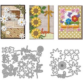 MAYJOYDIY 2 Styles Kite Clouds Cutting Dies Bow Knot Star Heart Die Cuts Metal Embossing Stencils Carbon Steel Cut Stencils for Birthday Party Invitation Card Scrapbooks Embossing Paper Gift Box