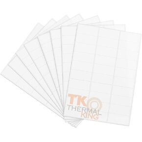 1" x 2-5/8" 100 Sheets Shipping Address Labels, Easy Peel 3,000 White Blank Mailing Sticker Labels (30 Labels/Sheet, Total 3000 Labels)