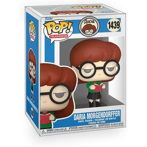 TV Show: Daria - Daria Morgendorffer Vinyl Figure Bundle with Compatible Funko Pop Box Protector