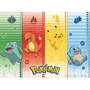Buffalo Games - Pokémon - Pokemon Sports - 100 Piece Jigsaw Puzzle for Families Challenging Puzzle Perfect for Game Nights - Finished Puzzle Size is 15.00 x 11.00