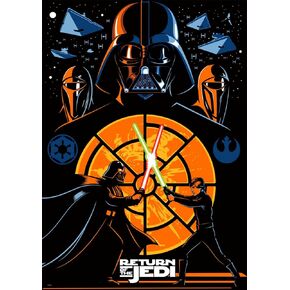 Buffalo Games - Star Wars - The Final Duel - 300 Piece Jigsaw Puzzle for Adults Challenging Puzzle Perfect for Game Nights - Finished Size is 21.25 x 15.00