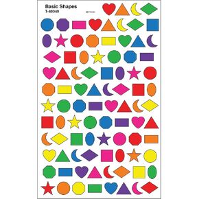 Trend Basic Shapes superShapes Stickers, Classroom Incentives, 800 Count