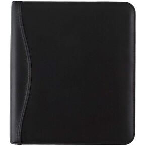 AT-A-GLANCE Genuine Leather Undated Starter Set, Folio Size, Black (038-0540-05)