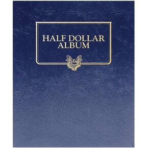 Whitman Half Dollar Album Blank Pages #4478