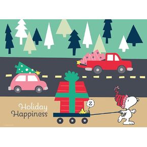 Ceaco - Peanuts Holiday - Peanuts Festive Fun - 100 Piece Jigsaw Puzzle