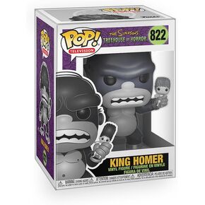 The Simpsons: Treehouse of Horror - King Homer Vinyl Figure Bundle with Compatible Funko Pop Box Protector
