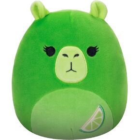 Squishmallow الأصلي 8 بوصة مادشين الليمون المعطر كابيبارا - Jazwares الرسمية القطيفة