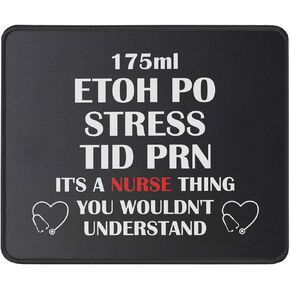 It's A Nurse Thing Funny Nurses Gifts Mouse Pad - Nursing Appreciation Gift - Nurse Practitioner Gifts - Gifts for Nurses Mouse Mat 9.5 Inch