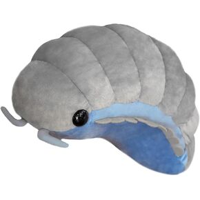 Lifelike Insect Plush Toy, 12″ Pill Bug Stuffed Animal Plush Pillow Home Decoration (Gray)