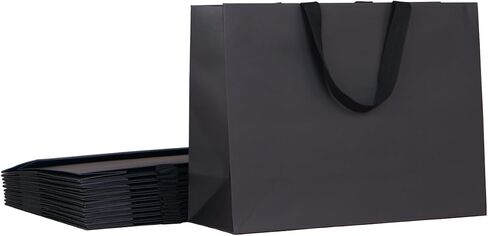 6pcs 21.7x6.1x15.7 (4) Extra Large Size Gift Bags with Cotton Handles, Thick, Sturdy, Giant, Jumbo Paper Bags for Wedding, Birthday, Party in Saudi Arabia