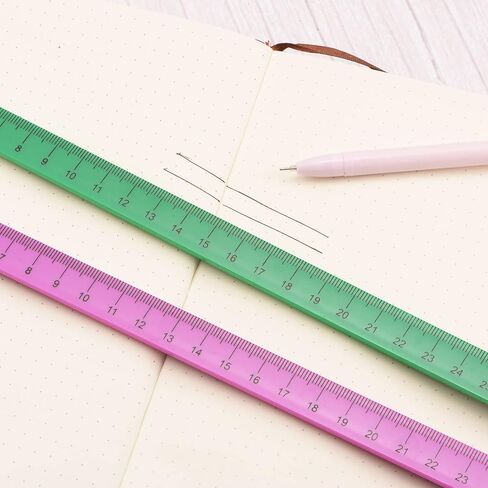 HARFINGTON Whiteboard Magnetic Ruler 29cm Metric Blackboard Straight Rulers Office Measuring Tools, Deep Blue in Saudi Arabia