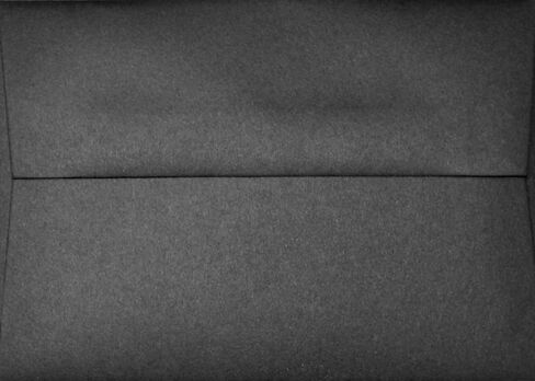 مظروف A1 - أسود - 3 5/8 × 5 1/8 (لبطاقات الرد) (عبوة من 25) in Kuwait