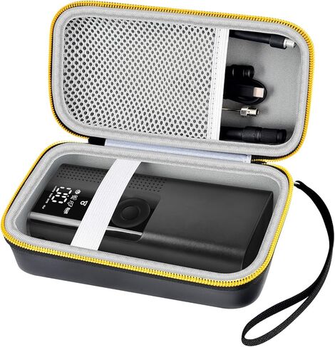 حافظة متوافقة مع Fanttik X8/ لمنفاخ الإطارات Convtoya ضاغط هواء محمول 150 رطل لكل بوصة مربعة، مضخة هواء لإطارات السيارة، حامل تخزين لأنبوب الهواء، المحول والملحقات الأخرى (الصندوق فقط) in Kuwait