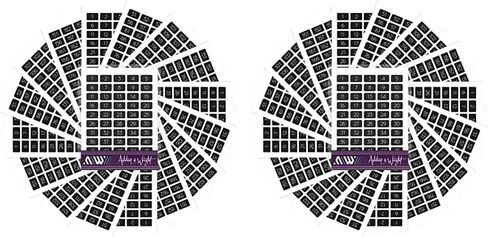 Ashton and Wright - 1-200 Numbered Stickers - 800 Easy Peel Labels - 13 x 8mm - Black in Saudi Arabia