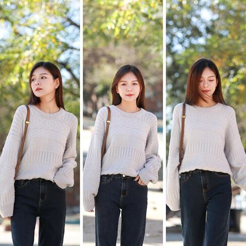 غزل صوف ميرينو، مضاد للوبر، وزن رياضي، للحياكة والحياكة سترات الوشاح DIY، 3.52 أونصة/100 جم، (لكل خصلة 1.76 أونصة 150 ياردة) - كاكي in Kuwait