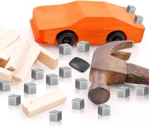 BBTO 3 Ounce Tungsten Cubed Weights and 1 Ounce Tungsten Putty Incremental Derby Weight Compatible with Pinewood Car Derby Weights for Maximum Speed in Saudi Arabia