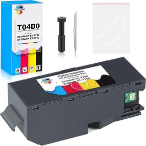 T04D0 Ink Maintenance Box (T04D000) Compatible Replacement for Epson Ecotank ET7700 ET7750 / ET-7700 ET-7750 Printers (EWMB1)