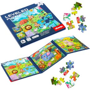 Magnetic Puzzles for Kids Ages 4-8 - 3 in 1-75 Pieces Magnet Jigsaw Puzzle Book for Toddlers Ages 3-5 Outer Ocean Magnetic Travel Puzzle Board Activities Toy for Boys and Girls for Christmas Toys