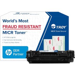 خرطوشة حبر TROY 3001 MICR آمنة عالية الإنتاجية، طباعة الشيكات، تنسيق رقم جزء HP: W1380X، إنتاجية 4000 صفحة