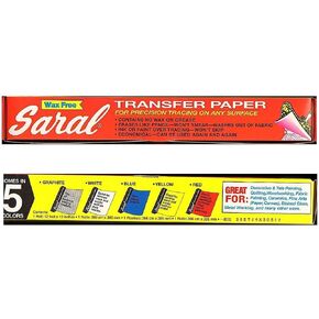 ورق تتبع النقل بدون شمع من Saral Paper Corp - أزرق - 12 بوصة × 12 قدم