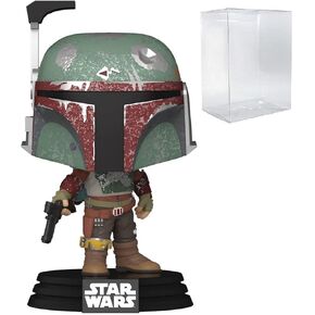POP Star Wars: The Mandalorian - Cobb Vanth [The Marshal] Funko Vinyl Figure (Bundled with Compatible Box Protector Case), Multicolored, 3.75 inches