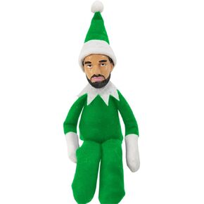 Drake on a Lake Christmas Elf - Green- Trump on a Stump, Trump elf, Make Your Holidays Hilarious with Plush, Realistic, Funny Novelty Figure Bobble Head. Essential for Drake Fans