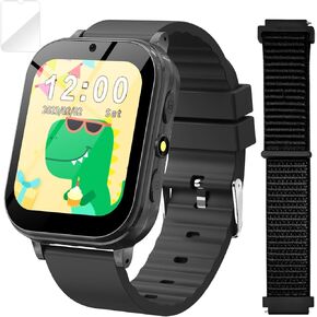 Kids Smart Watch Girls Boys, Gifts Age 8-10 with 31 Games Camera Music HD Touch Screen Video Learn Card Birthday Toys Gifts for Age 4 5 6 7 9 11 12