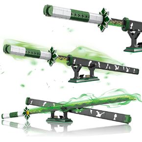Sword Building Blocks Sets,Katana Cosplay Anime Sword Blocks Kits 759 PCS,39 in Long Sword with Stand and Scabbard,Samurai Toys for Kids 8-14,Teens Adults Gifts