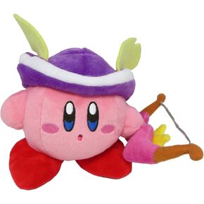 Little Buddy Kirby's Adventure All Star Collection Kirby Sniper Stuffed Plush, 5""", Multi-Colored