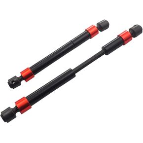 2 قطعة ShareGoo عمود محرك معدني خلفي CVD مركز المحور Dogbone 121-155 مم متوافق مع Traxxas TRX-4 324 مم قاعدة العجلات RC الزاحفة سيارة شاحنة