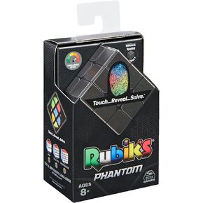 Ideal Rubik's Phantom: Touch, Reveal, Solve Colour Reveal Cube Brainteaser Puzzles Ages 8+ 11163 One Size