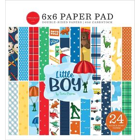 Carta Bella Paper Co 6x6 Multicolor Square Cardstock Paper Pad, 24 Sheets