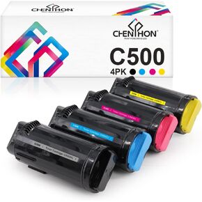 VersaLink C500 C505 Toner Cartridge Replacement for Xerox C500 C505 106R03862 106R03863 106R03864 106R03865 Toner use for Xerox VersaLink C500 C500N C500DN C505 C505S Printer Toner (KCMY)