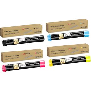 VersaLink C7120 C7125 C7130 Toner Compatible for Xerox, 4 Pack High Capacity Toner Cartridge Replacement for Xerox (006R01824, 006R01825, 006R01826, 006R01827)