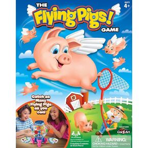 Cra-Z-Art Flying Pigs Family Fun Game, Kids Ages 4 Years and Up