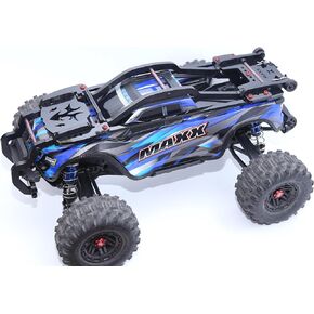 Nylon Roll Cage Body Chassis Protect Keel Frame Kit for Traxxas 1/10 V2 Maxx WideMaxx 89086