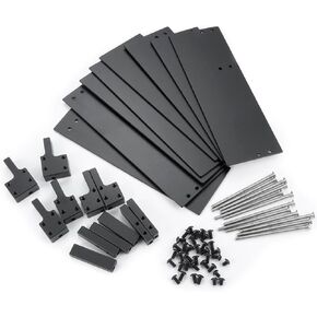 RCHUBAM 1 Set RC Rear Flatbed Extension Kit +2" Widening Panel Upgrades Parts for TRX-6 RC Hauler Axial SCX10 1/10 Scale RC Flatbed Truck Car