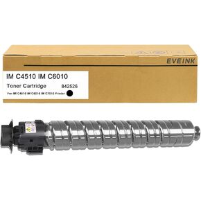 IMC4510 Toner Cartridge 842526 for IM C4510 Black High Yield Toner Cartridge Compatible with IM C4510 IM C6010 IM C7010 Printer(Black,42,000 Pages)