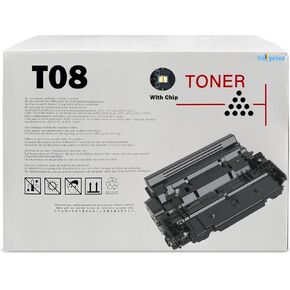 T08 T08L Toner Cartridge Black Compatible with Canon T08 Toner use for ImageCLASS 1238i LBP1238 MF1238 XMF1238 MFP XLBP1238 Printer.3010C005A