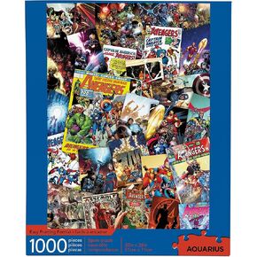 AQUARIUS Marvel Puzzle Cast (1000 Piece Jigsaw Puzzle) - Officially Licensed Marvel Merchandise & Collectibles - Glare Free - Precision Fit - 20 x 28 Inches