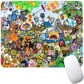 Princess Bubblegum Come Along with Me Adventure Time Cartoon Animated TV Show Non-Slip Mousepad Gaming Computer Mouse Pad Gaming Desktop Laptop Mouse Pad with Stitched Edge 7.1 x 8.7 inches