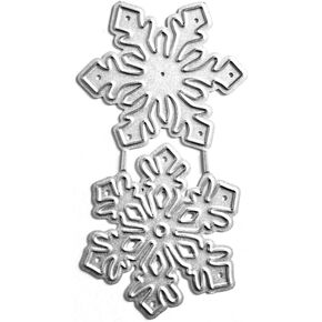 Snowflakes Die Cut for Card Making, Christmas Metal Cutting Dies Congratulations Die Cuts Birthday Embossing Stencils Template for DIY Scrap-Booking Decor Wedding Birthday Blessing Card