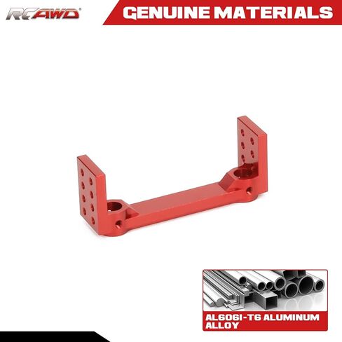 لـ Redcat Gen7 ترقيات حامل المصد المصنوع من خليط معدني لطراز Rc Hobby Car Redcat 110 Everest Redcat Gen7 ProSport (أحمر) in Kuwait