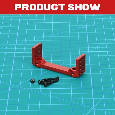 لـ Redcat Gen7 ترقيات حامل المصد المصنوع من خليط معدني لطراز Rc Hobby Car Redcat 110 Everest Redcat Gen7 ProSport (أحمر) in Kuwait