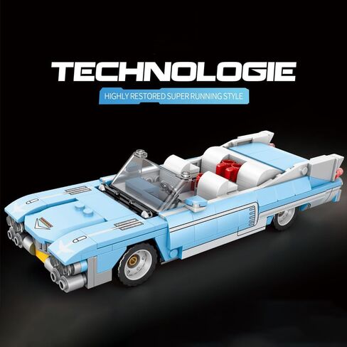Sports Car Model Building Set for Mazda RX-7, 367 PCS Racing Car Model Building Brick, MOC Super car Building Blocks kit, Construction Vehicle Toys Gift for Kid Adult in Saudi Arabia