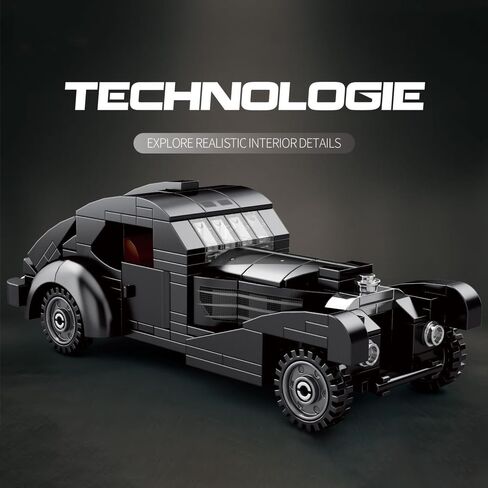 Sports Car Model Building Set for Mazda RX-7, 367 PCS Racing Car Model Building Brick, MOC Super car Building Blocks kit, Construction Vehicle Toys Gift for Kid Adult in Saudi Arabia