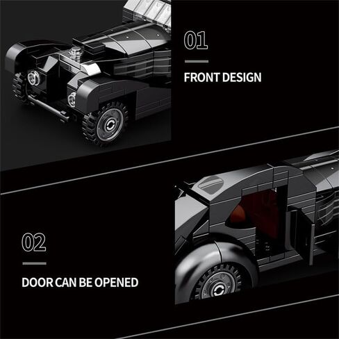 Sports Car Model Building Set for Mazda RX-7, 367 PCS Racing Car Model Building Brick, MOC Super car Building Blocks kit, Construction Vehicle Toys Gift for Kid Adult in Saudi Arabia