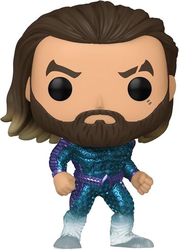 Aquaman Stealth #1302 Funko Pop مع حقيبة حماية Blue Salamander Emporium in Kuwait